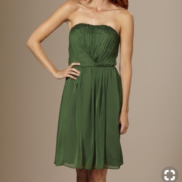 The Limited Dresses & Skirts - The Limited, Green strapless dress, size 8